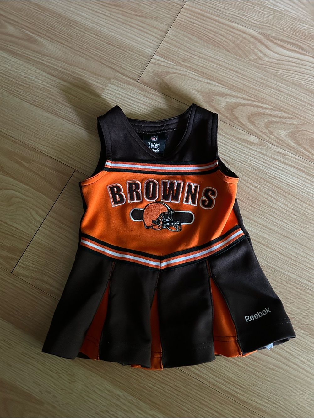 Team Apparel Reebok NFL Cleveland Browns Cheer Dress 12 Months